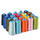 Filato cucirino colorato filato vergine di 100% multi, tricottante il filo filato il centro del poliestere di tessitura