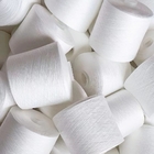 filato di poliestere filato 100% bianco crudo 40s/2 che tricotta tessitura di cucito