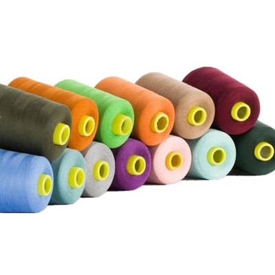 Cina Produttore Prezzo Colore 100% filo di cucitura in poliestere 20/2 30/2 40/2 5000 Yards