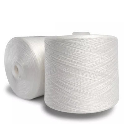 Filati bianchi grezzi 100% di poliestere anello spunto 40/2, 60/2, 60/3