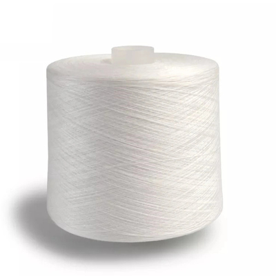 Filati bianchi grezzi 100% di poliestere anello spunto 40/2, 60/2, 60/3
