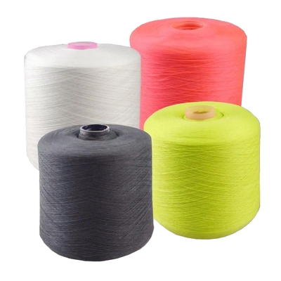 20/2 40/2 Colorato 100% di poliestere anello spunto filato per biancheria intima fazzoletti cucitura