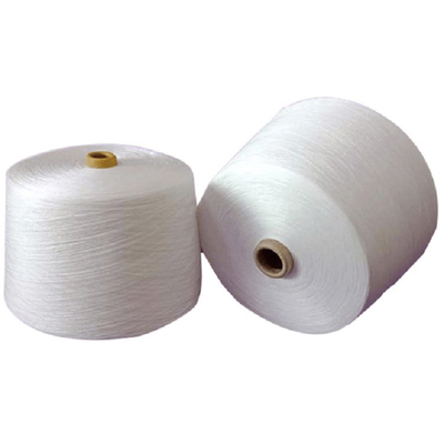 Filati bianchi grezzi 100% di poliestere anello spunto 40/2, 60/2, 60/3