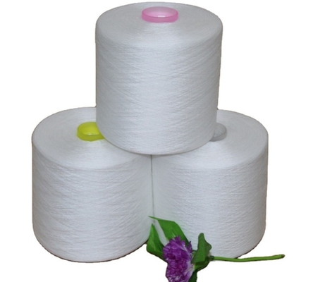 20/2, 20/3, 40/2 40/3 Bianco grezzo 100% poliestere anello filato per la tintura