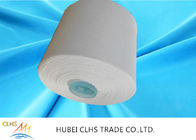 Il cono di plastica bianco crudo 100 Yizheng ha tinto il filato di poliestere 210 40s/2 materiali