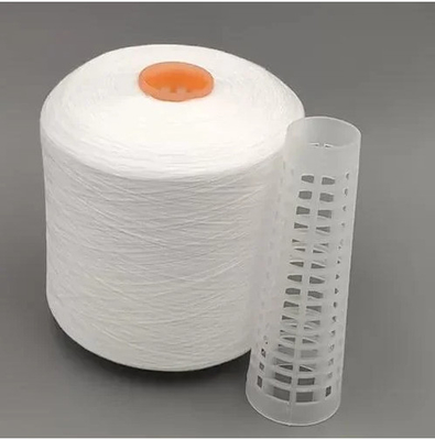 Bianco grezzo 402 502 20s Filati di poliestere spunto per filo di cucitura / 100% filati di poliestere spunto