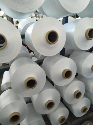 150D/48F/2 300D/96F/2 DTY NIM LIM Filo di poliesteri 100% bianco grezzo