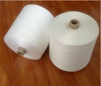 50/2 Filati di poliestere spunto 100% bianco grezzo per filo da cucire
