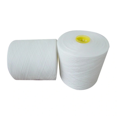 AA/AAA Grado 60/2 60/3 Bianco grezzo 100% poliestere anello filato