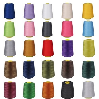 60/3 colori 100 fili di cucitura in poliestere spunto per la macchina da cucire industriale