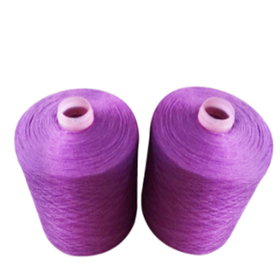 Filati di poliestere opaco completo 40/2 50/2 60/2 anello filato colorato 100% filati di poliestere