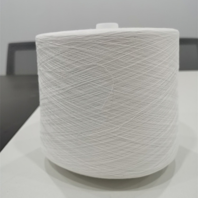 Filo di poliestere 100% Ring Spun, opaco pieno / semi-opaco, bianco grezzo 40/2, 40/3, 42/2