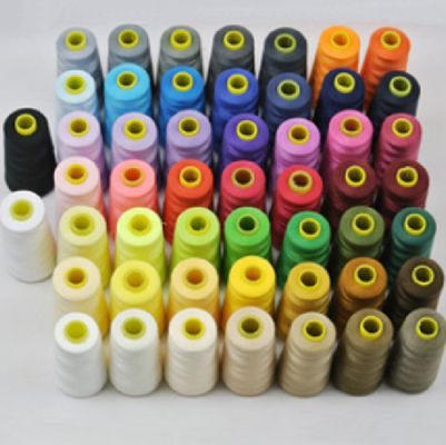 60/3 5000 metri colori 100 fili di cucitura in poliestere con colori Muli