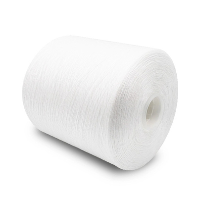 20s 302 40s Bianco grezzo 100% poliestere anello filato 40/2 20/2