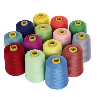 Vendita a caldo 40/2 5000m, 5000 yards 8000 yards 100% Ring Spun Polyester filo da cucire