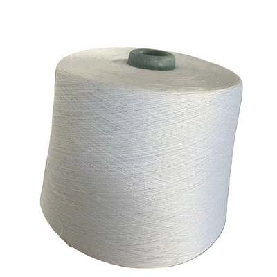 Fabbricanti di filati di poliesteri di colore bianco 100% anello di poliesteri 40/2 40/3 42/2