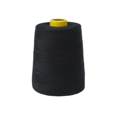 Buona Qualità 40/2 Nero filo da cucire 100% filo di poliestere fabbrica prezzo all'ingrosso