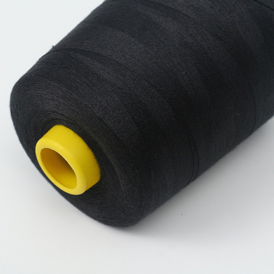 Buona Qualità 40/2 Nero filo da cucire 100% filo di poliestere fabbrica prezzo all'ingrosso