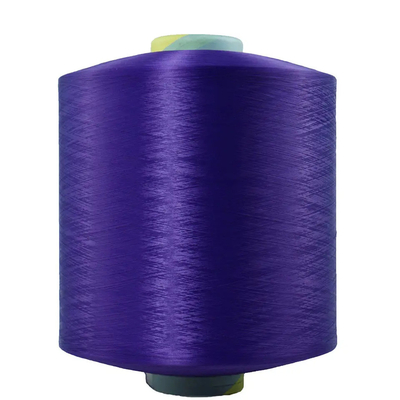 Colori Nero Bianco Blu Rosso Marrone 100% Filati di poliesteri Dty Filati di poliesteri