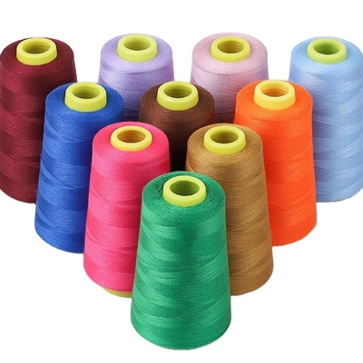 Cina Fabbrica 100% filo di cucitura in poliestere 402 filo di poliestere colore fili personalizzabili