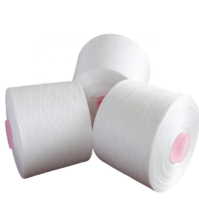 20s/2, 40s/2 60s/2 100% poliestere a base di filato spunto in bianco grezzo poliestere torto