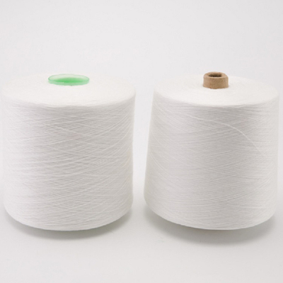 20s/2, 40s/2 60s/2 100% poliestere a base di filato spunto in bianco grezzo poliestere torto
