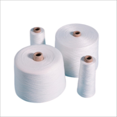 40/2 Bianco grezzo 100% poliestere filato a spunto su carta cono 1,67 kg / cono
