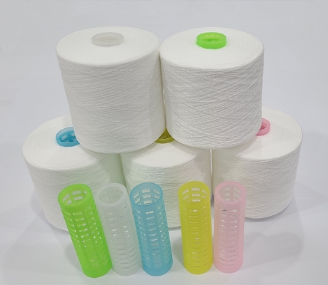 20s/2, 40s/2 60s/2 100% poliestere a base di filato spunto in bianco grezzo poliestere torto