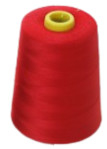 Fabbrica di fili di cucitura 40/2 5000yds Ingrosso 100% poliestere spunto Materiale grezzo tinto per cucitura di abiti