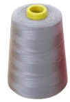 Fabbrica di fili di cucitura 40/2 5000yds Ingrosso 100% poliestere spunto Materiale grezzo tinto per cucitura di abiti