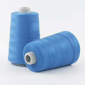 40/2 50/2 20/2 100% filo di cucitura in poliestere spunto per abbigliamento in borsa con prezzo all'ingrosso