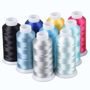 Filati di cucitura tinti colorati Poliestere 402 Filati di cucitura in stock