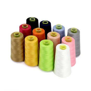 Filati di cucitura tinti colorati Poliestere 402 Filati di cucitura in stock
