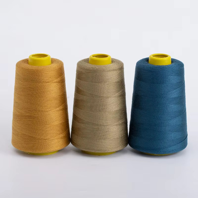 Al dettaglio 40/2 40/3 100% filati di poliesteri spunti Filati di poliesteri di fibre staminali Filati di coloranti per filati