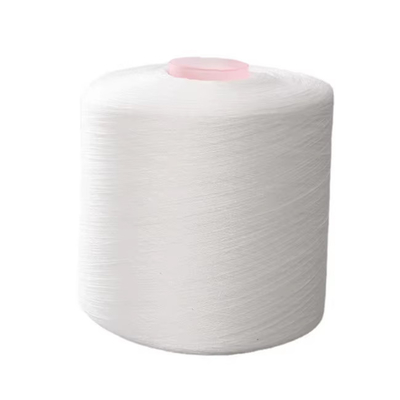 60/2 60/3 60s Bianco ottico Bianco grezzo 100% poliestere filato per filo da cucire
