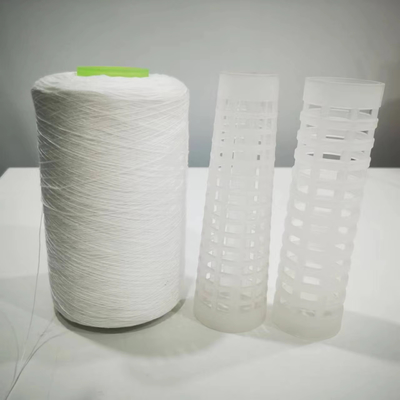 60/2 60/3 60s Bianco ottico Bianco grezzo 100% poliestere filato per filo da cucire