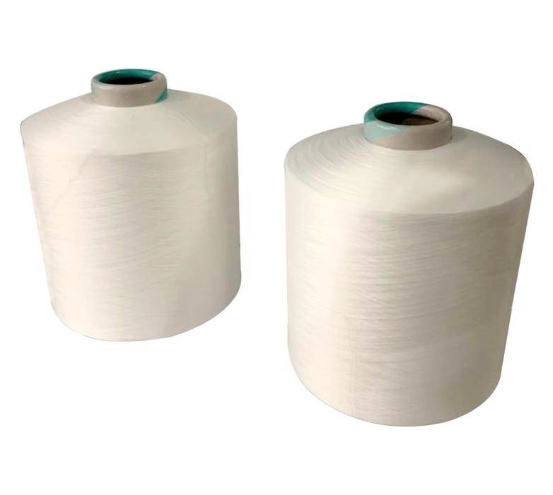 150D/48F/2 300D/96F/2 Bianco grezzo SD NIM 100% poliestere DTY Filato di poliestere Filato di poliestere