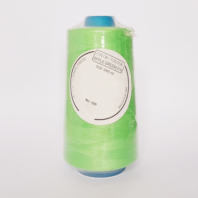 Fabbrica all'ingrosso 100% filo di cucitura in poliestere spunto 40/2 3000yds filo diretto per cucitura