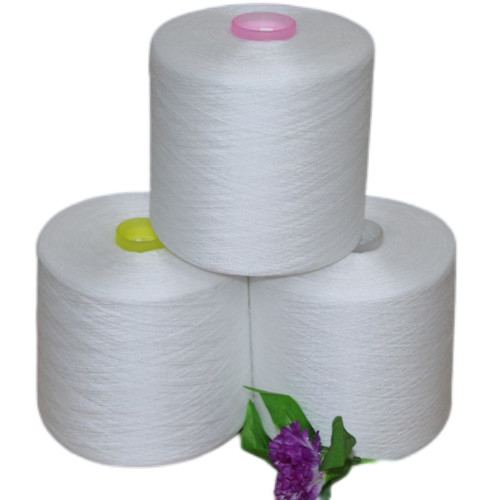 20s 302 40s Bianco grezzo 100% poliestere anello filato 40/2 20/2