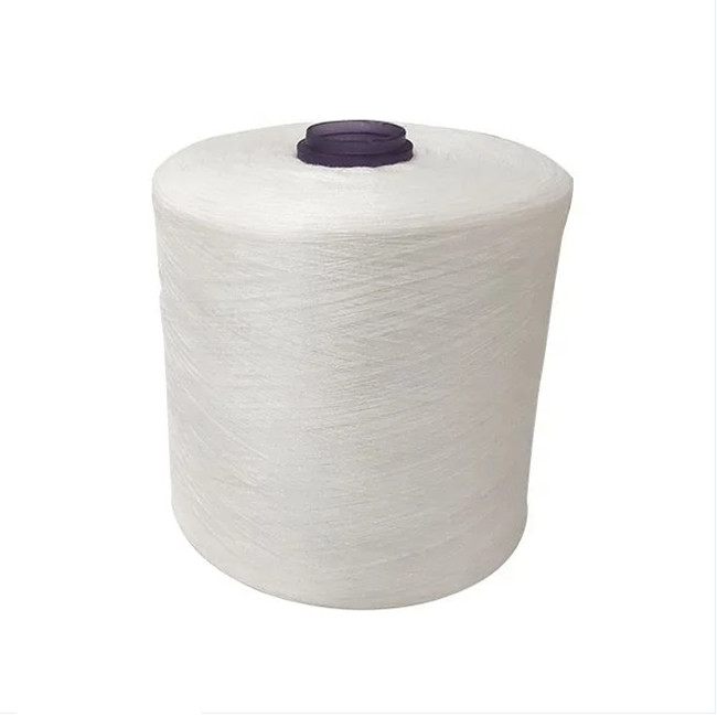 100% di poliestere anello filato per cucire 40/2 40/3 42/2 leggero semi-dull