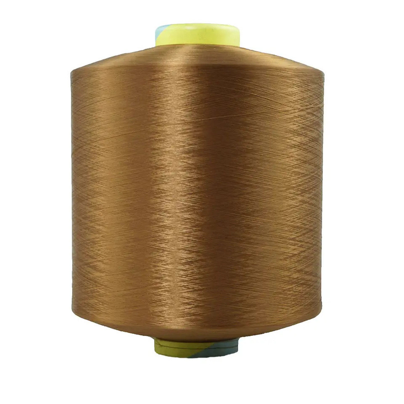 Colori Nero Bianco Blu Rosso Marrone 100% Filati di poliesteri Dty Filati di poliesteri